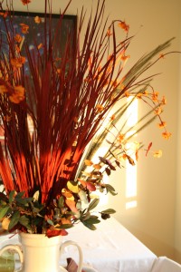 thanksgiving seasonal centerpiece