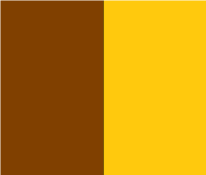 Brown and yellow