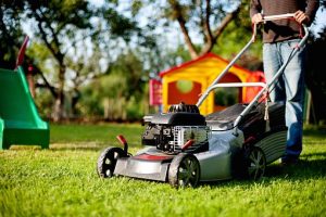 Mowing a Beautiful Lawn