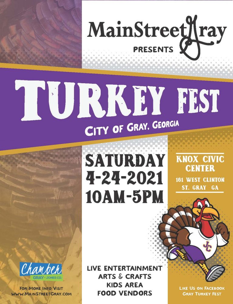 Jones County/Gray Chamber of Commerce Turkey Fest 2021